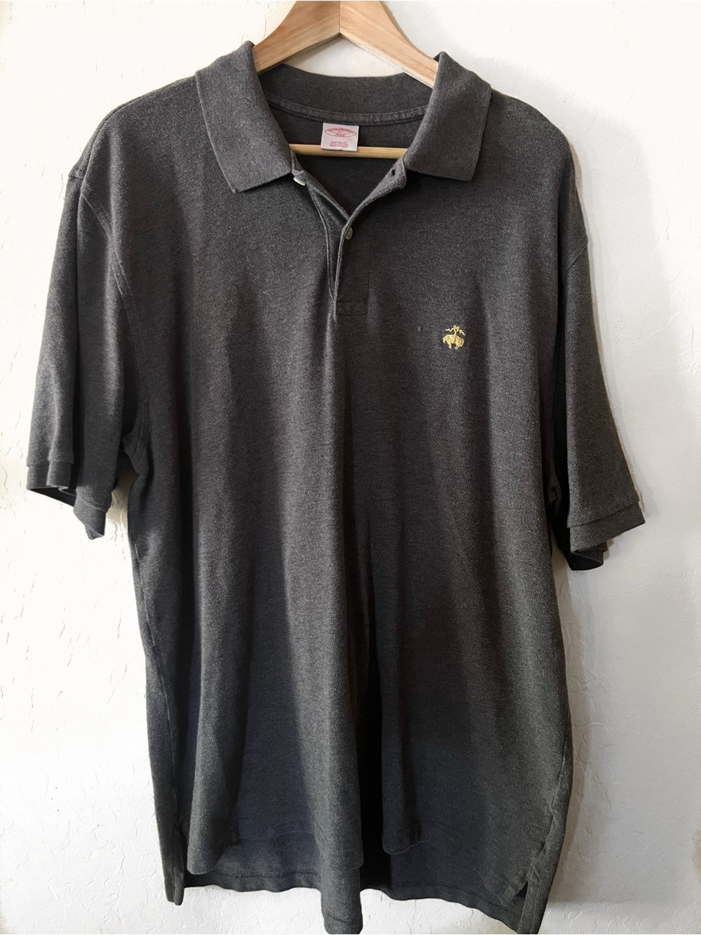 Brooks Brothers  Dark Gray Polo Shirt size XL